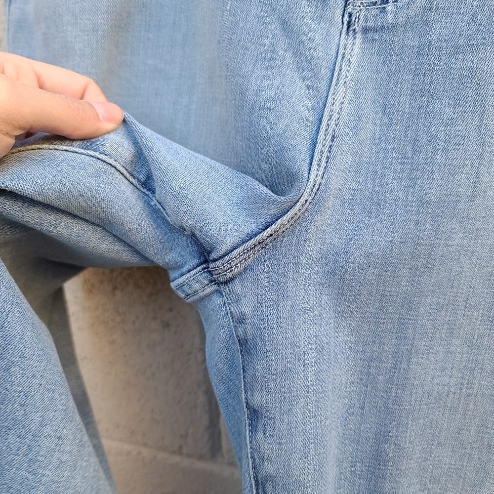 Good American | Good Legs Shadow Wash Blue 373 Stretch Comfort Jeans NEW Size 22 - Picture 6 of 15